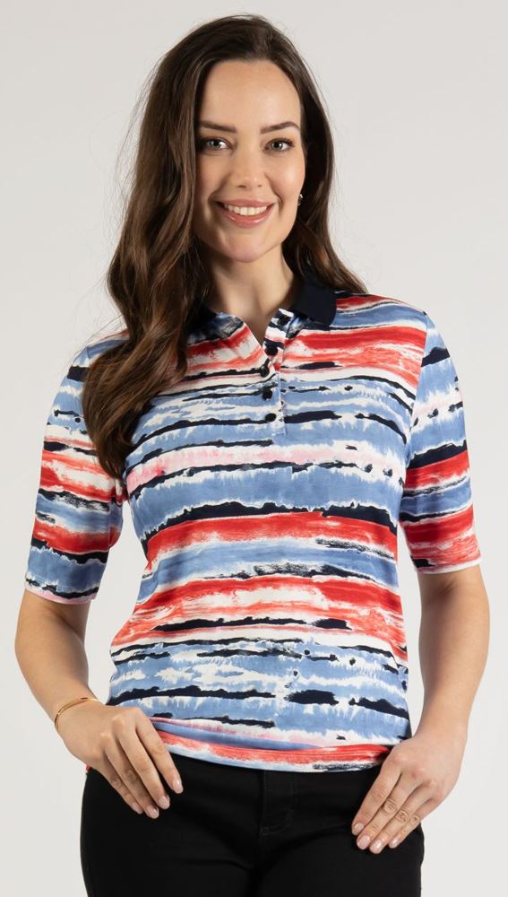 T-shirt polo k/m