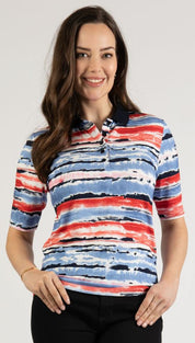 T-shirt polo k/m