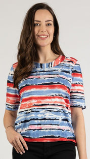 Blouson o-hals k/m