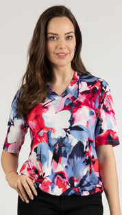 Blouson v-hals k/m