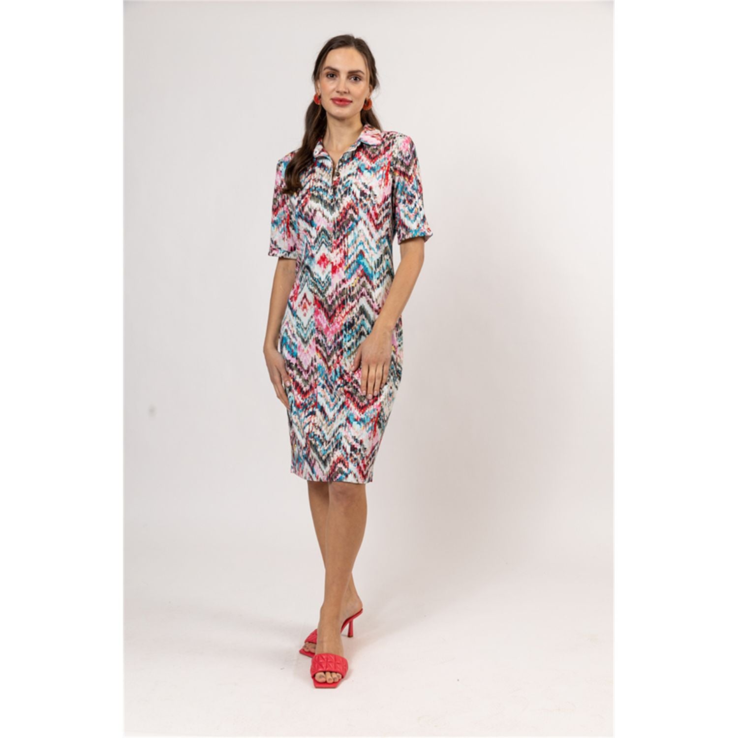 Dress polo kraag s/s