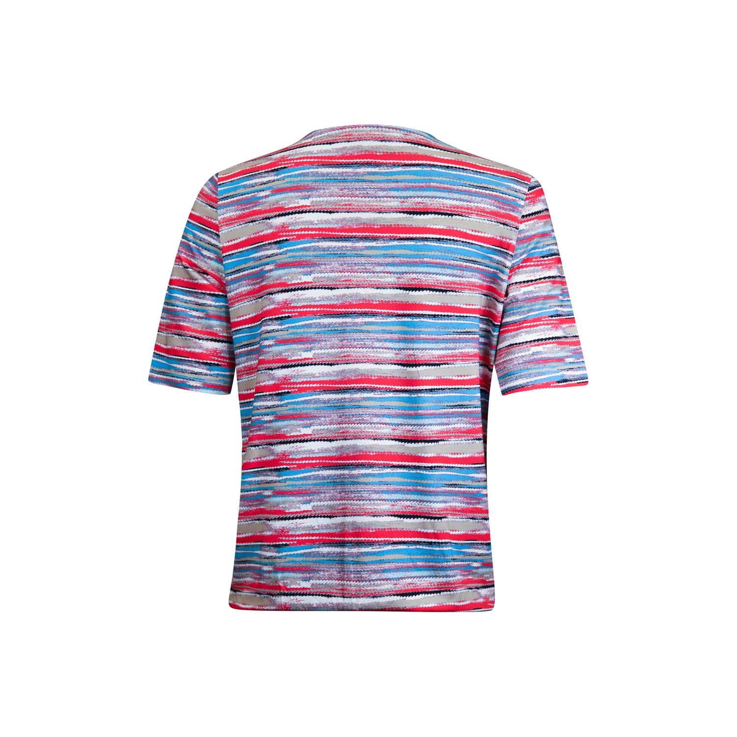 Blouson elastic o-neck s/s