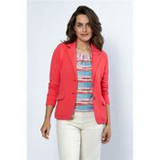Blouson elastic o-neck s/s