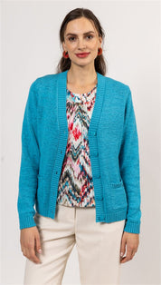 Blouson elastic o-neck s/s