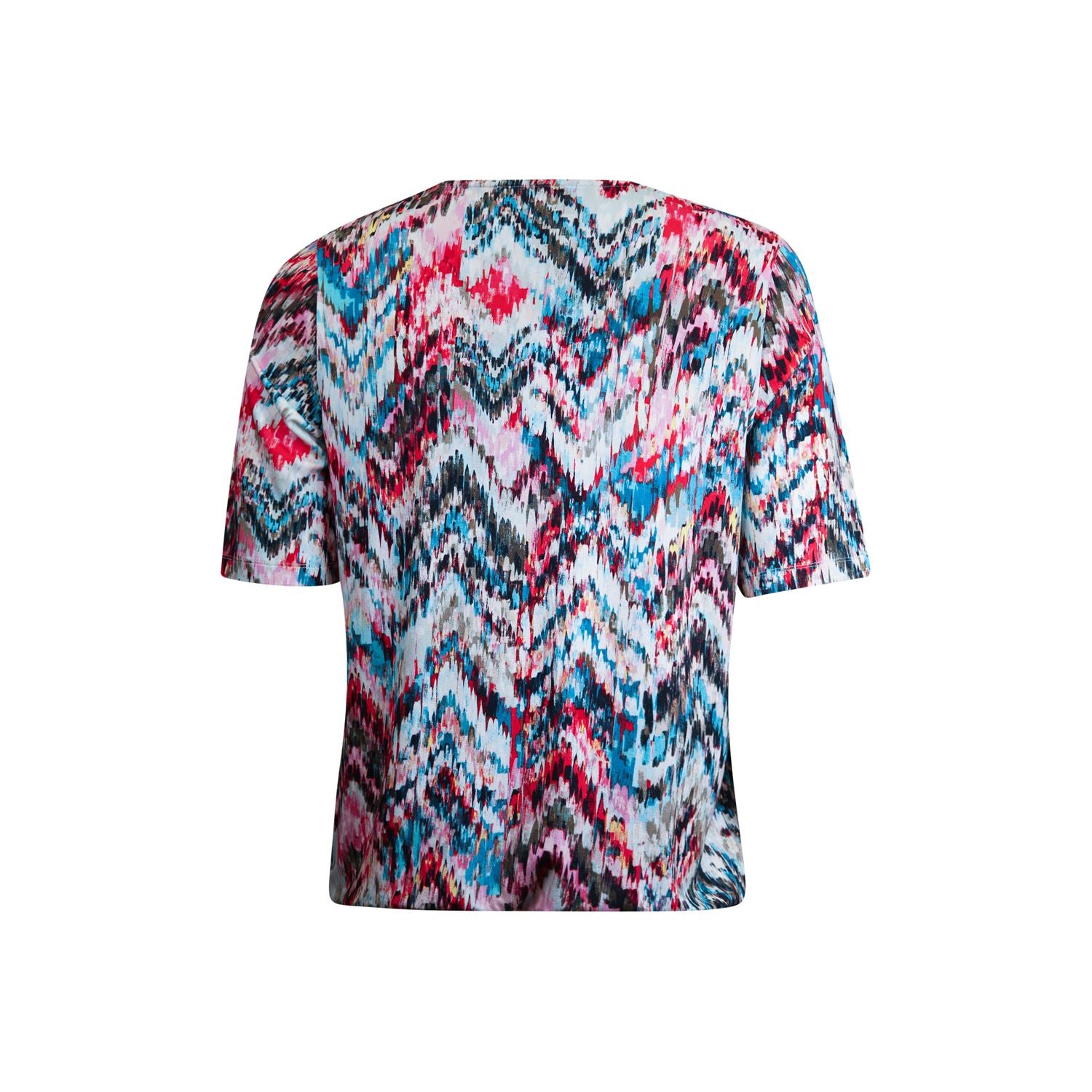 Blouson elastic o-neck s/s