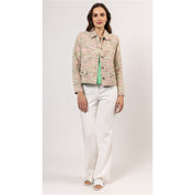 T-shirt blouson boothals 3/4 sl