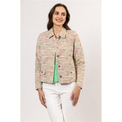 T-shirt blouson boothals 3/4 sl