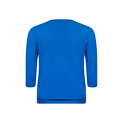 T-shirt blouson boothals 3/4 sl
