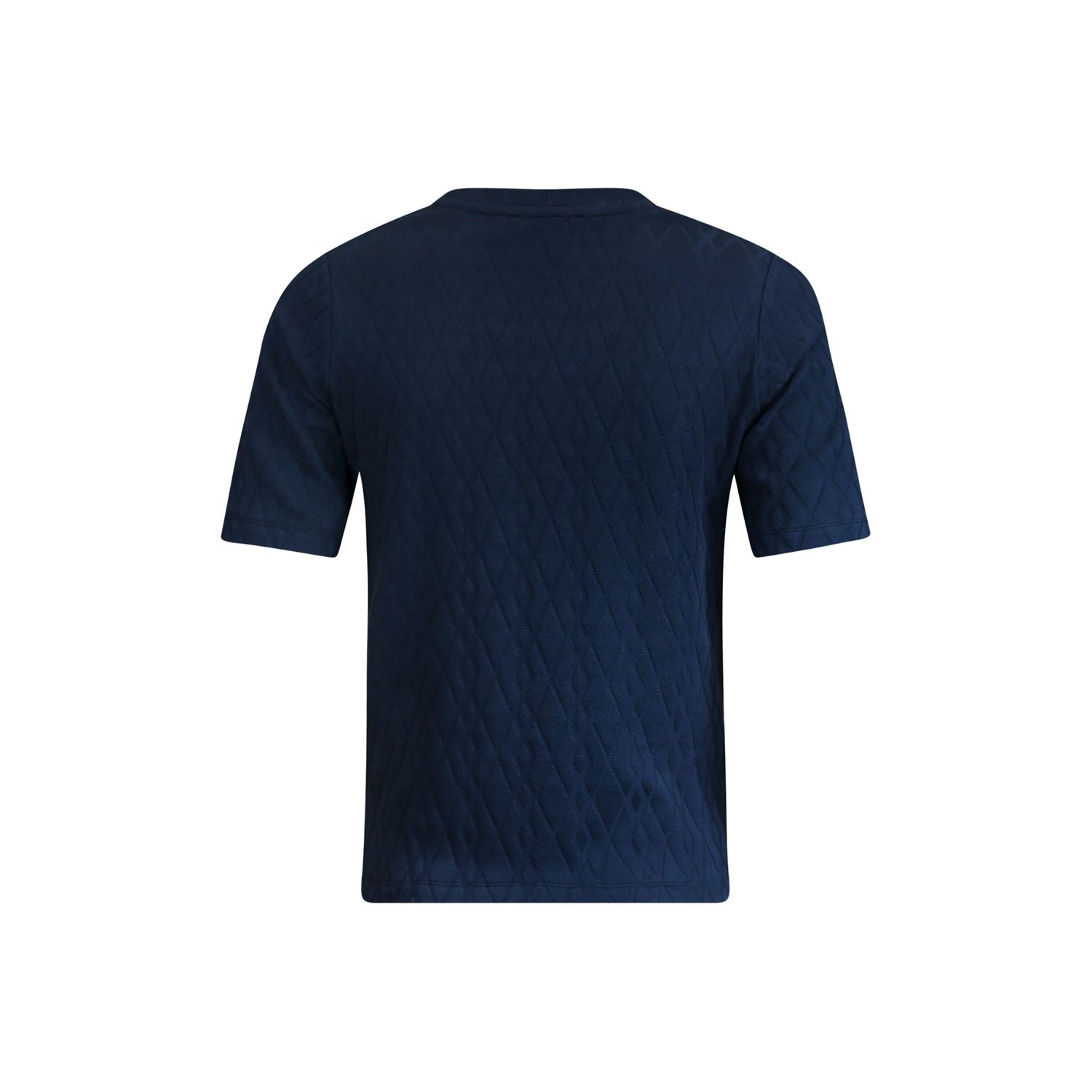T-shirt rib v-neck s/s
