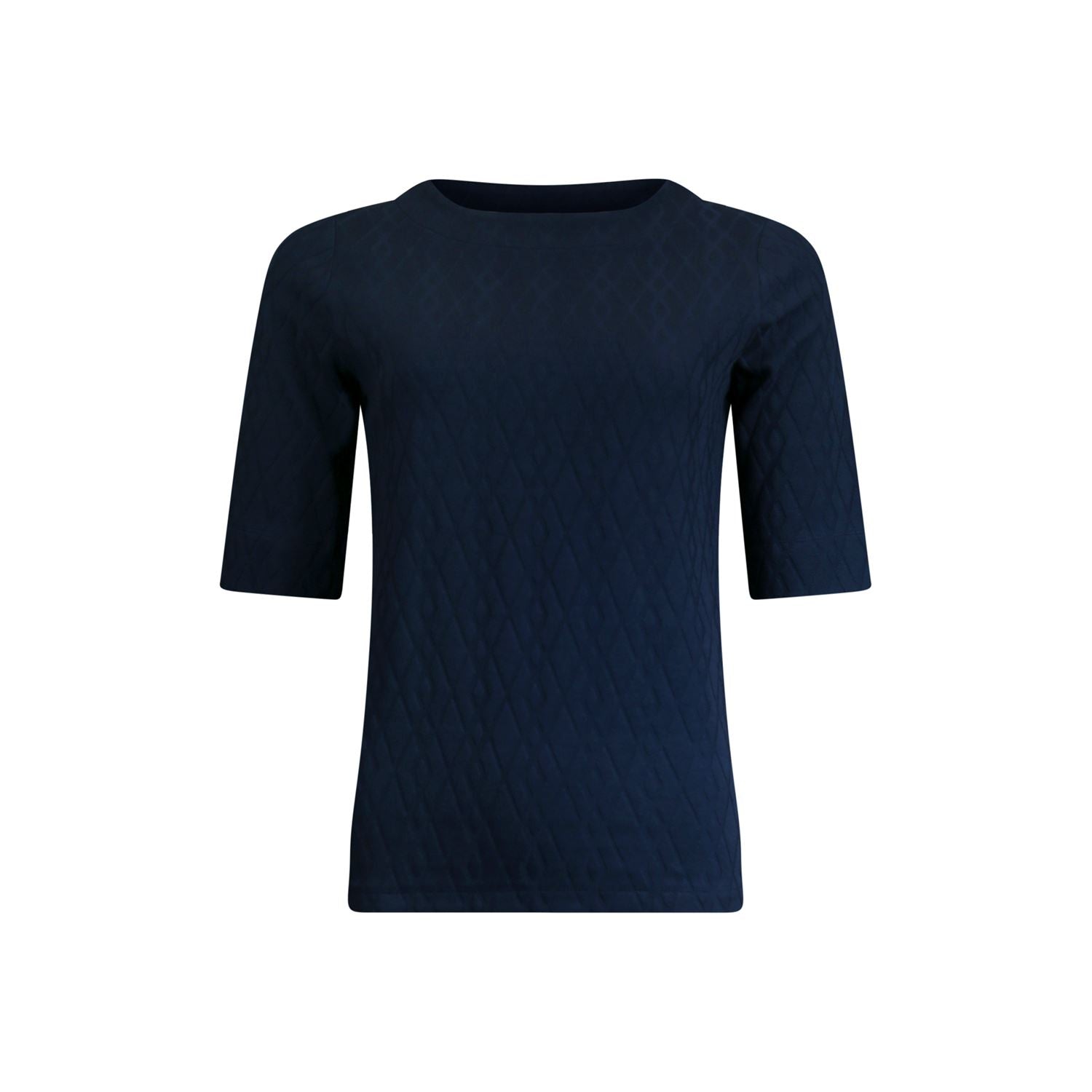 T-shirt rib boatneck long s/s