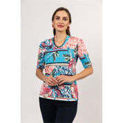 T-shirt ronde hals k/m