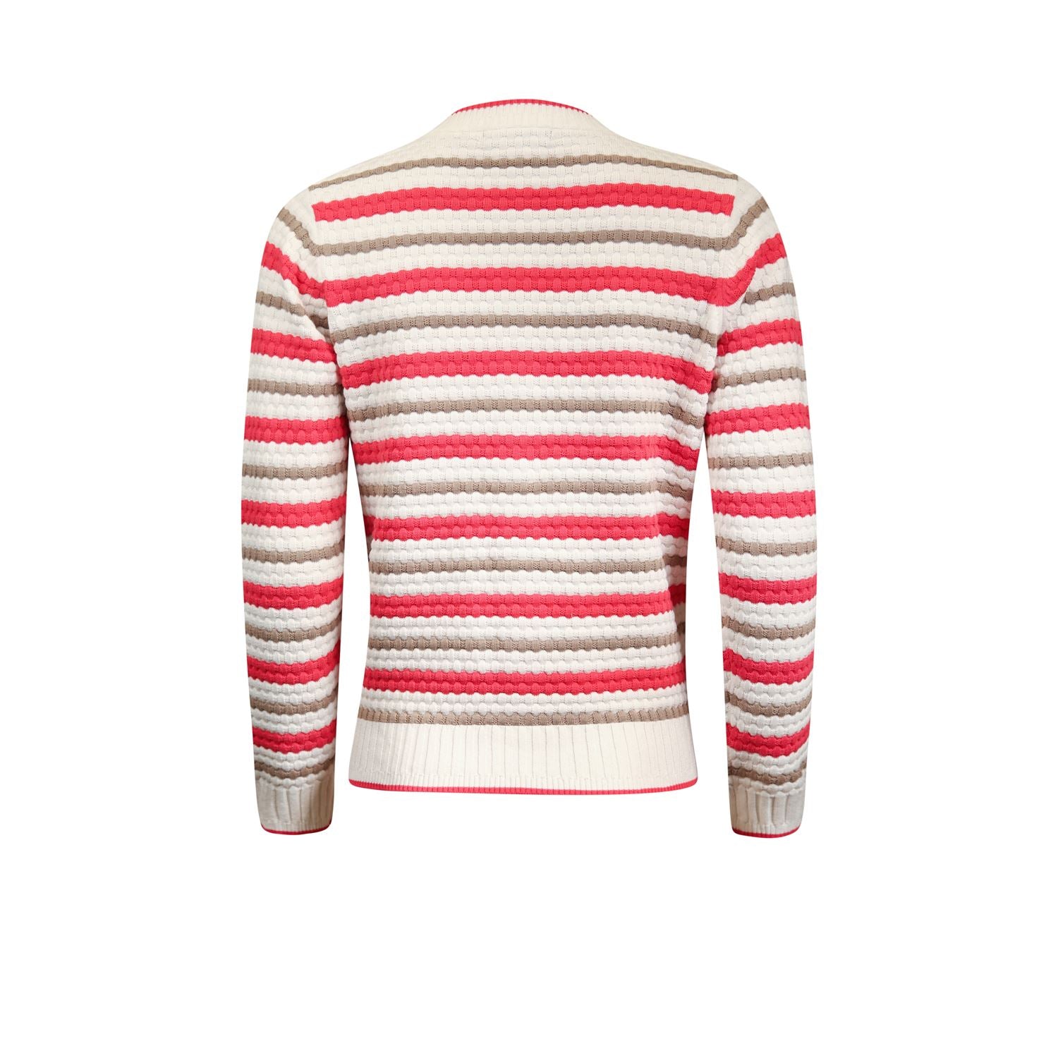 Vest ronde hals l/m