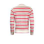Vest ronde hals l/m