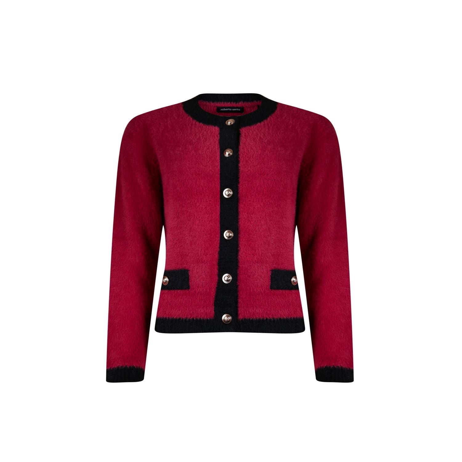 Vest ronde hals
