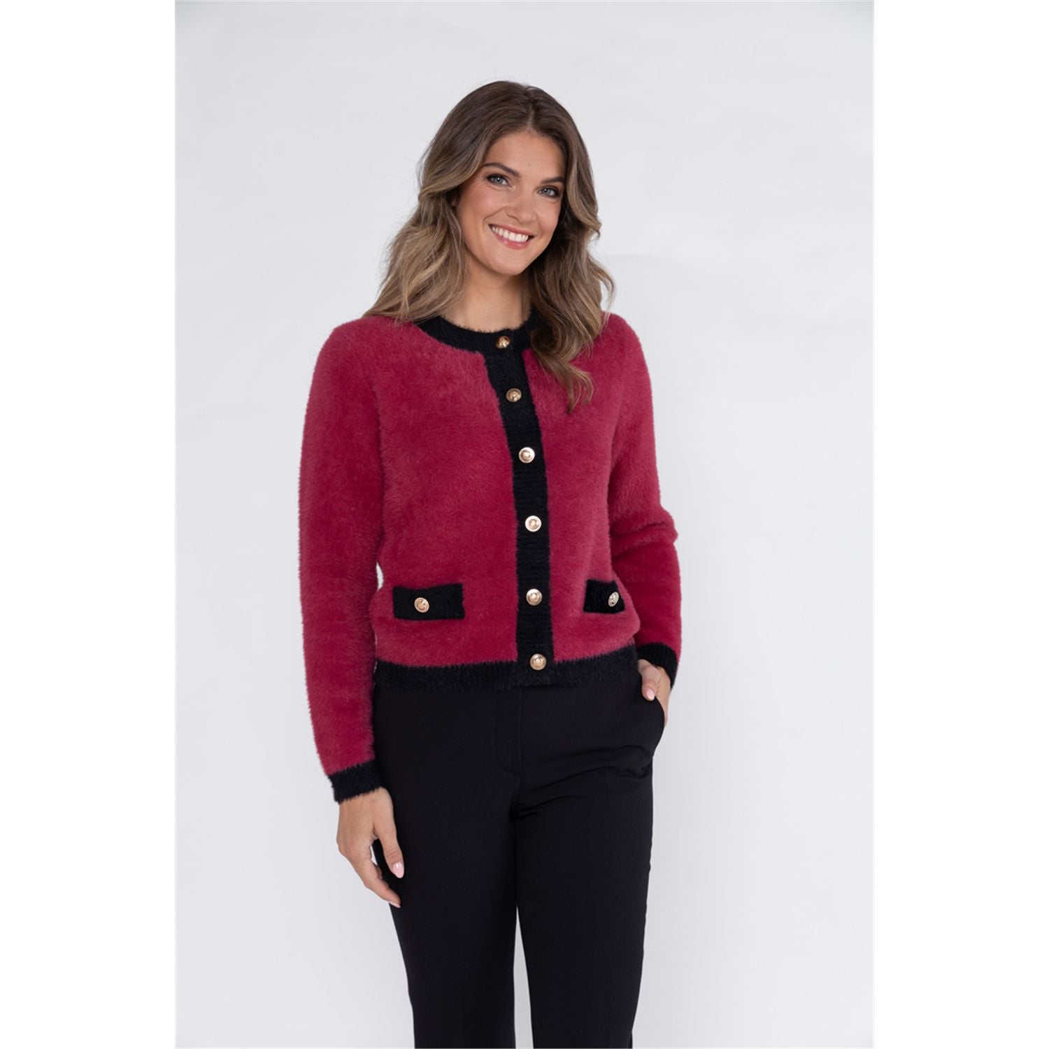 Vest ronde hals