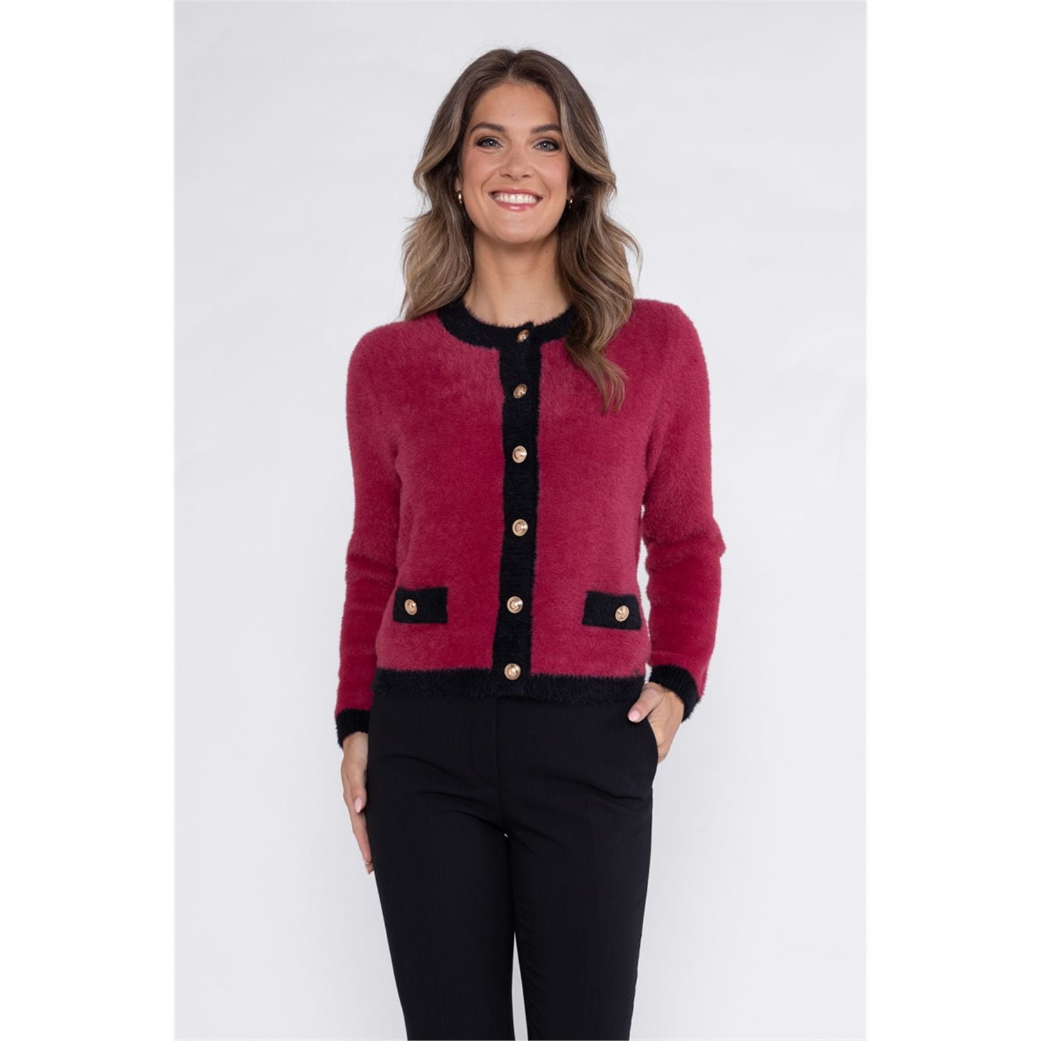 Vest ronde hals