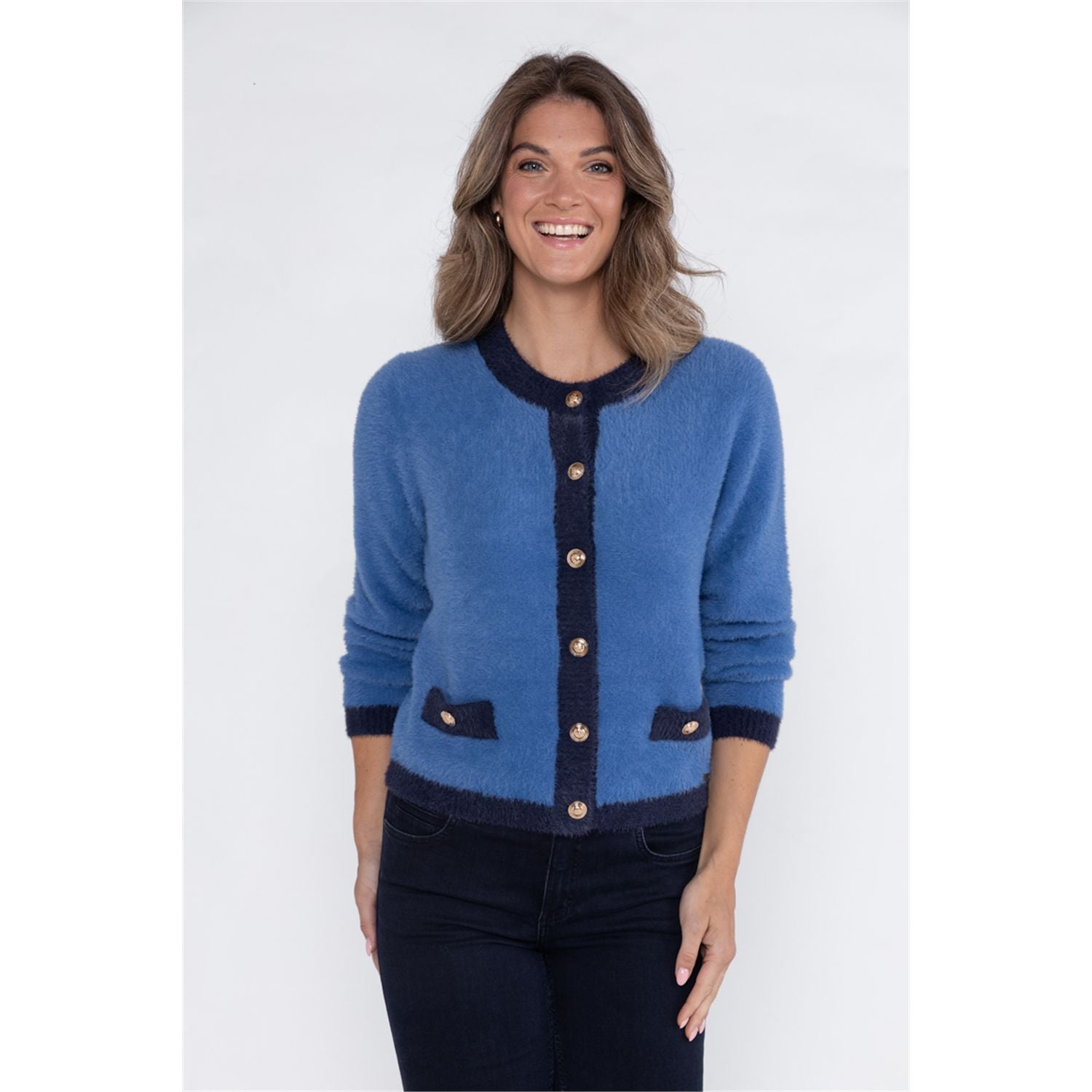 Vest ronde hals