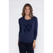 Blouson ballet hals