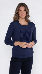 Blouson ballet hals