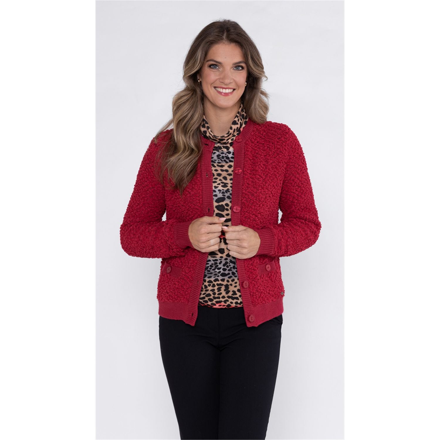 Vest ronde hals