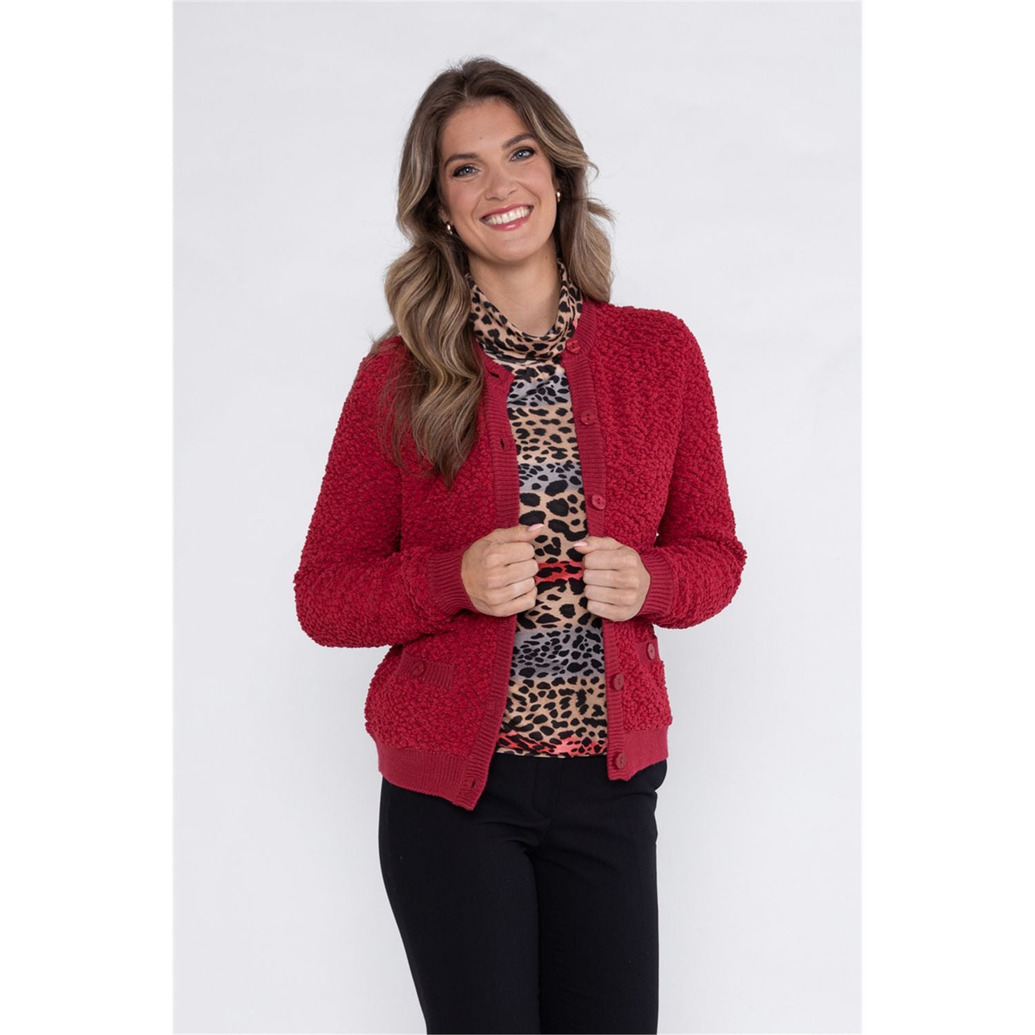 Vest ronde hals