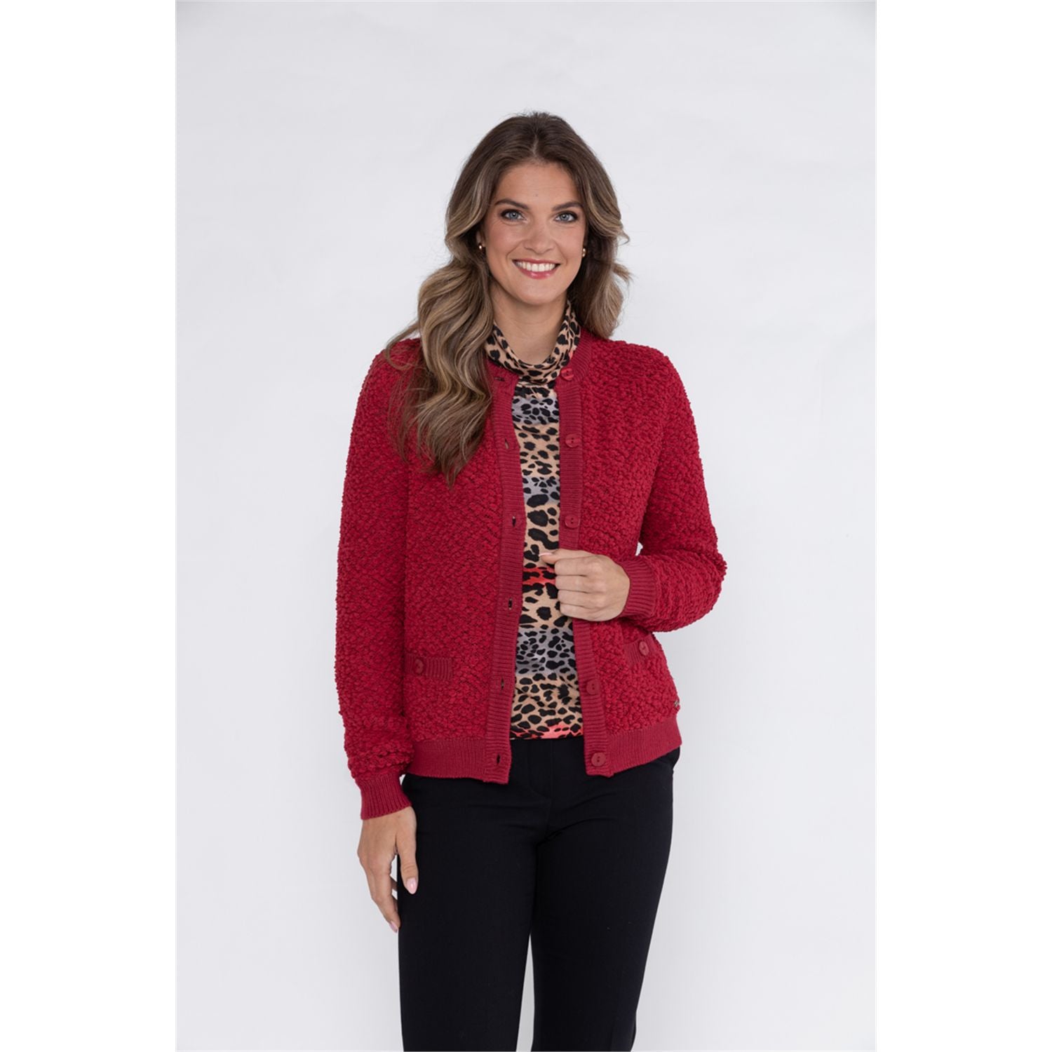 Vest ronde hals