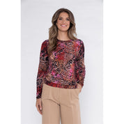 T-shirt ballet hals