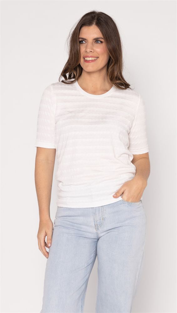 T-shirt ronde hals