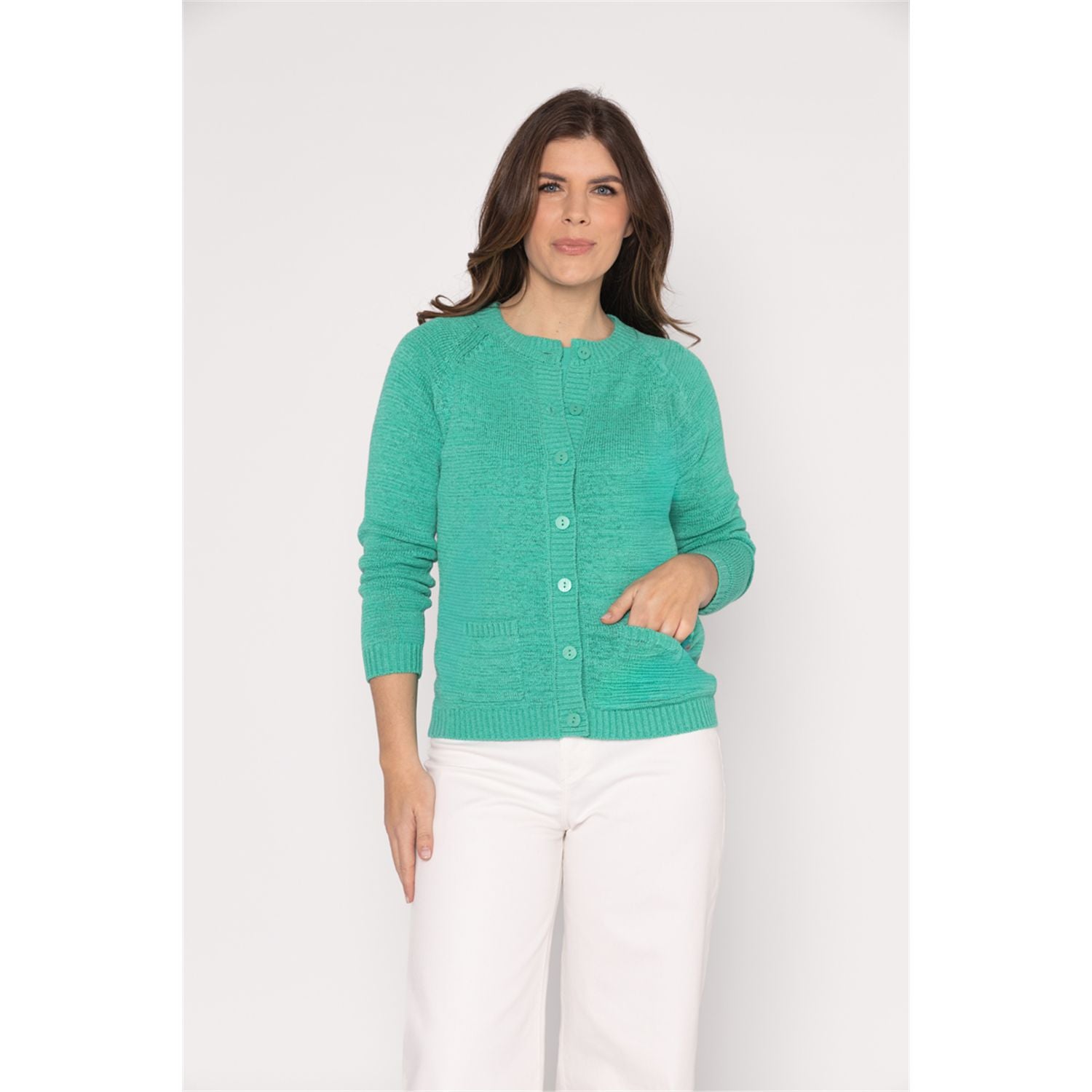 Vest ronde hals