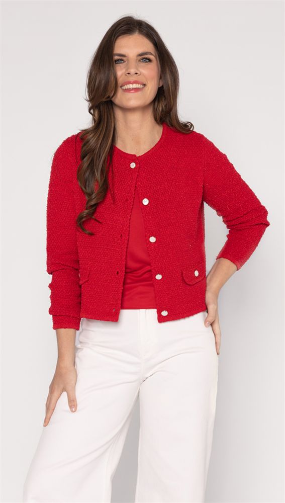 Vest ronde hals