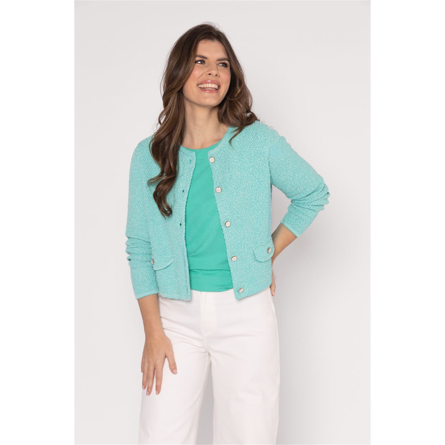 Vest ronde hals