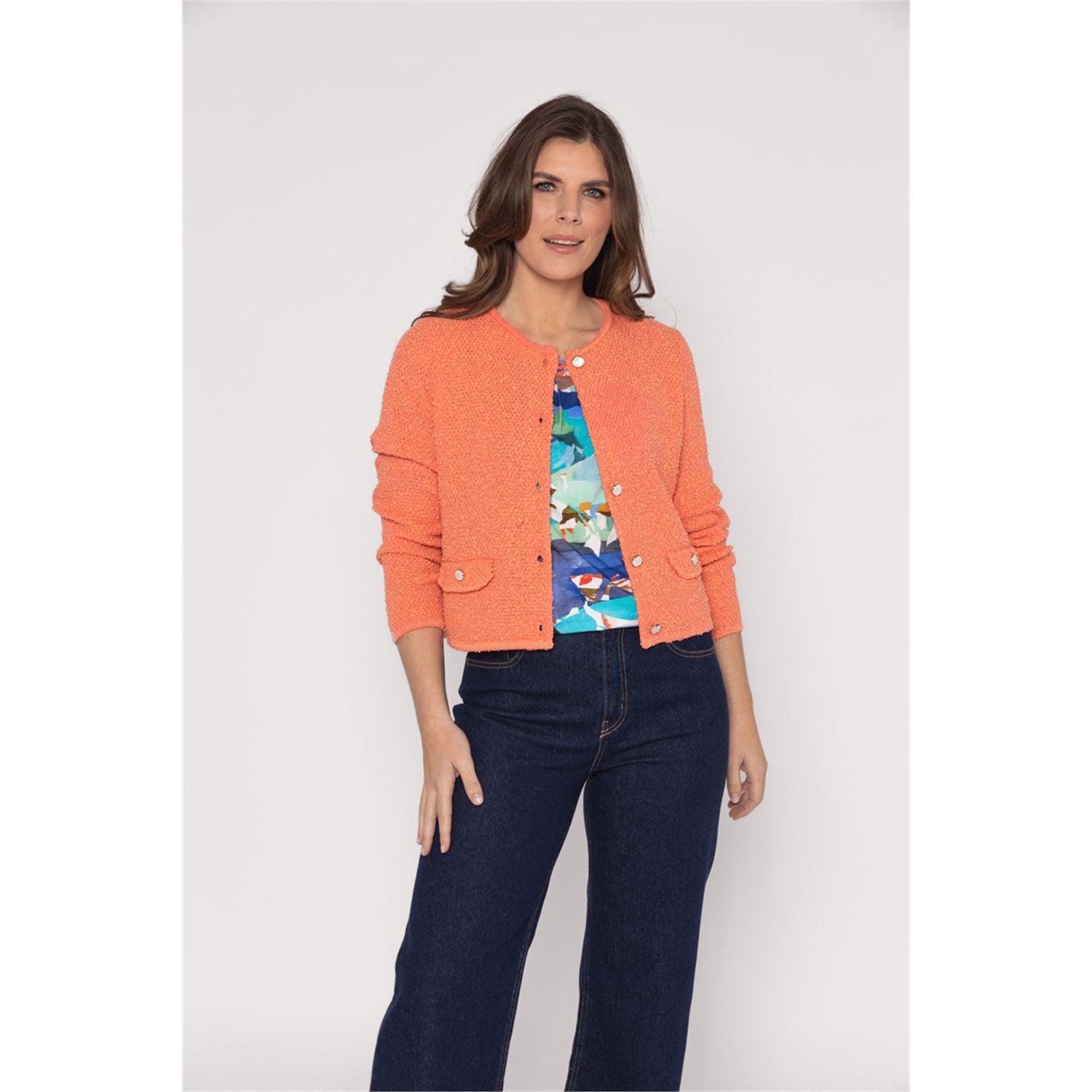 Vest ronde hals
