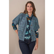 Dunne gebreide blouson