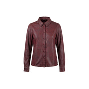 Blouse fake leather