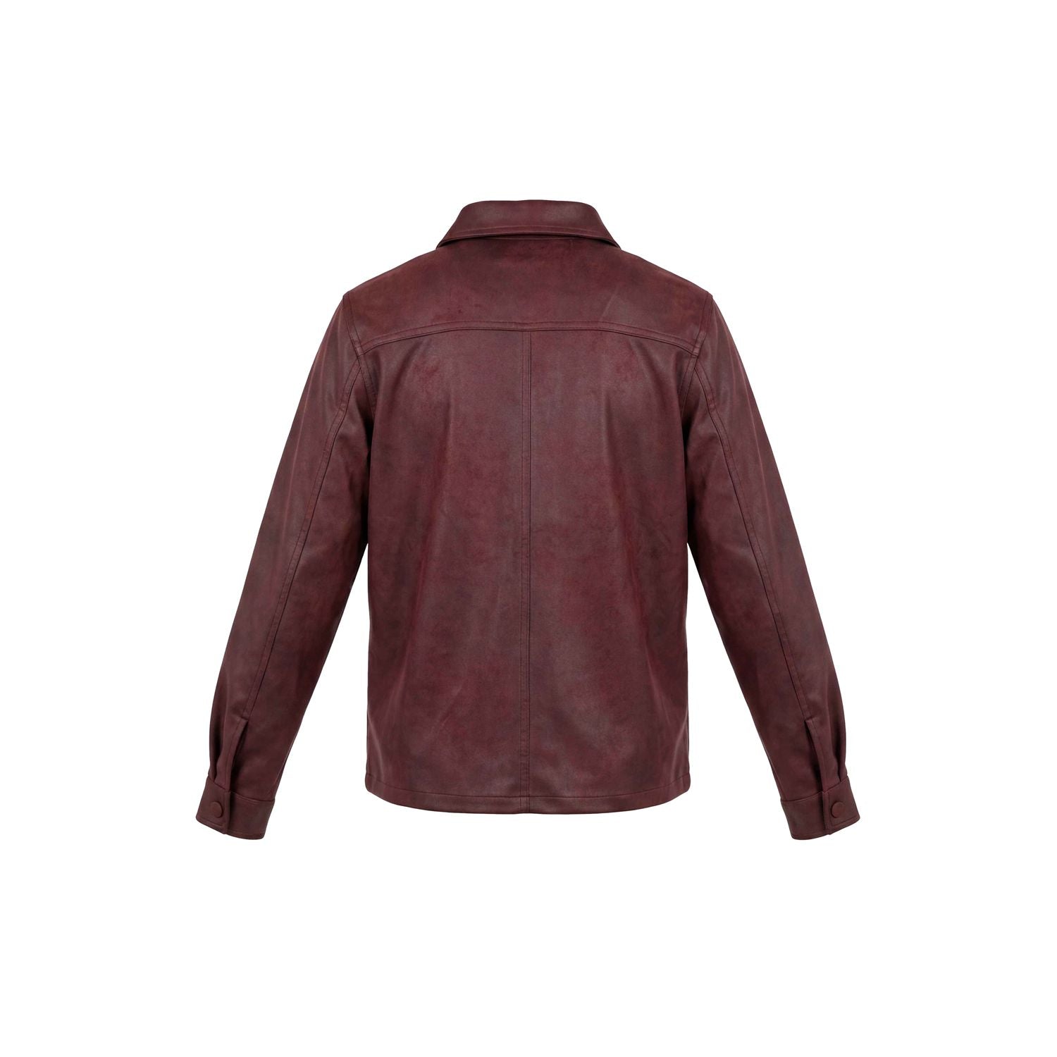 Blouse fake leather