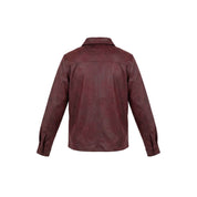 Blouse fake leather