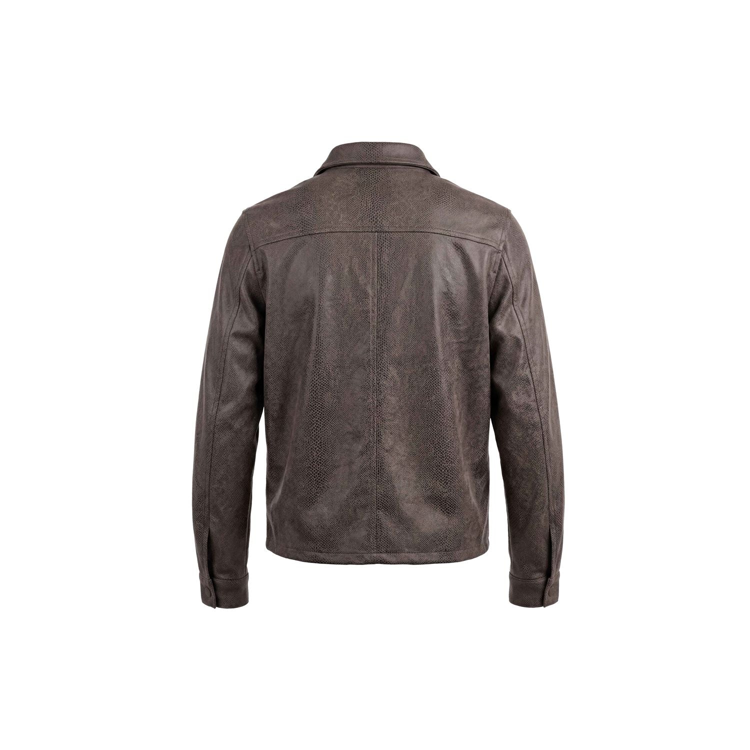 Blouse fake leather