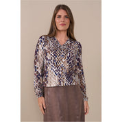 Blouson fancy v-hals