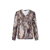 Blouson fancy v-hals