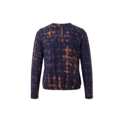 Blouson print ronde hals