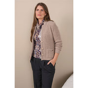 Vest ronde hals opstaand