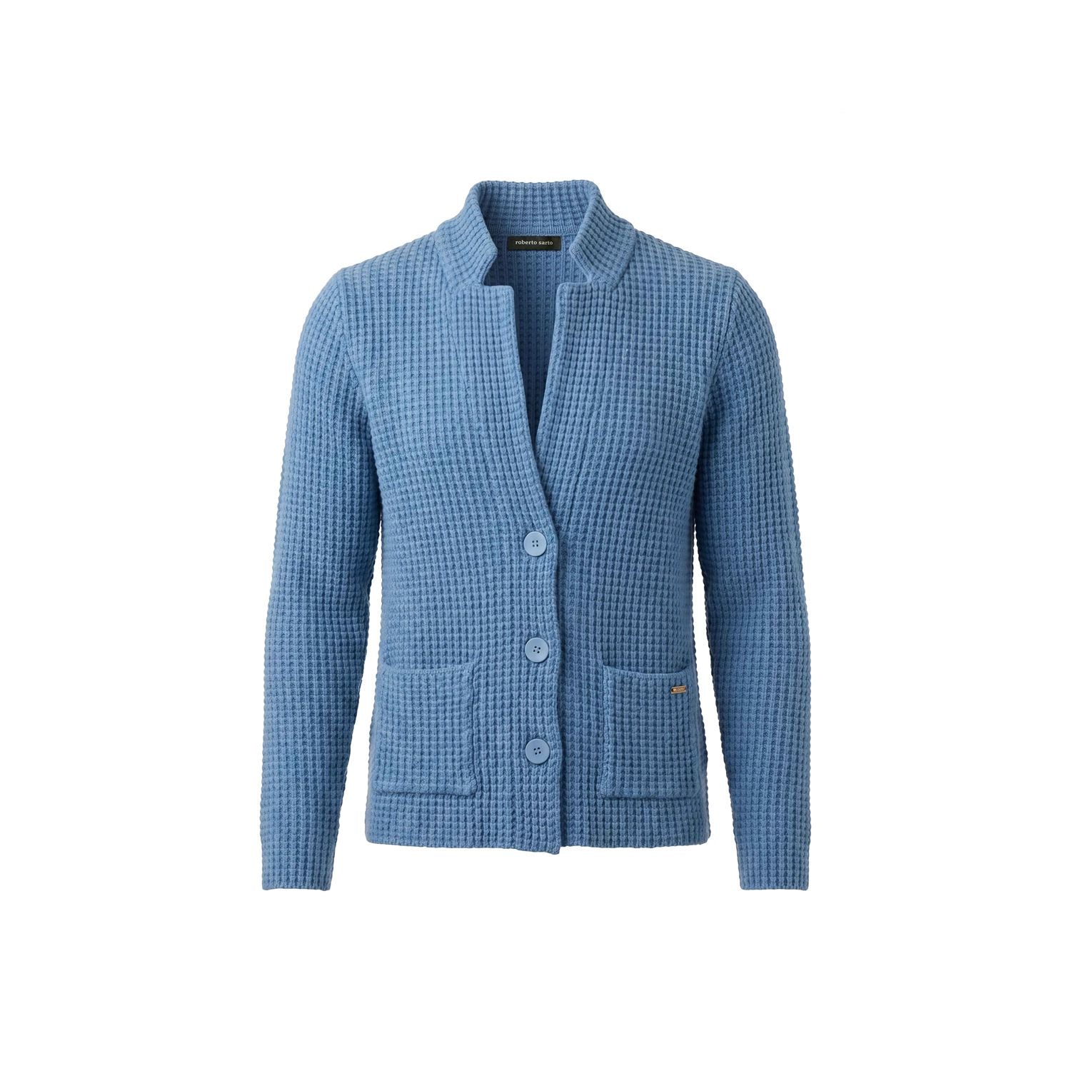 Vest ronde hals opstaand
