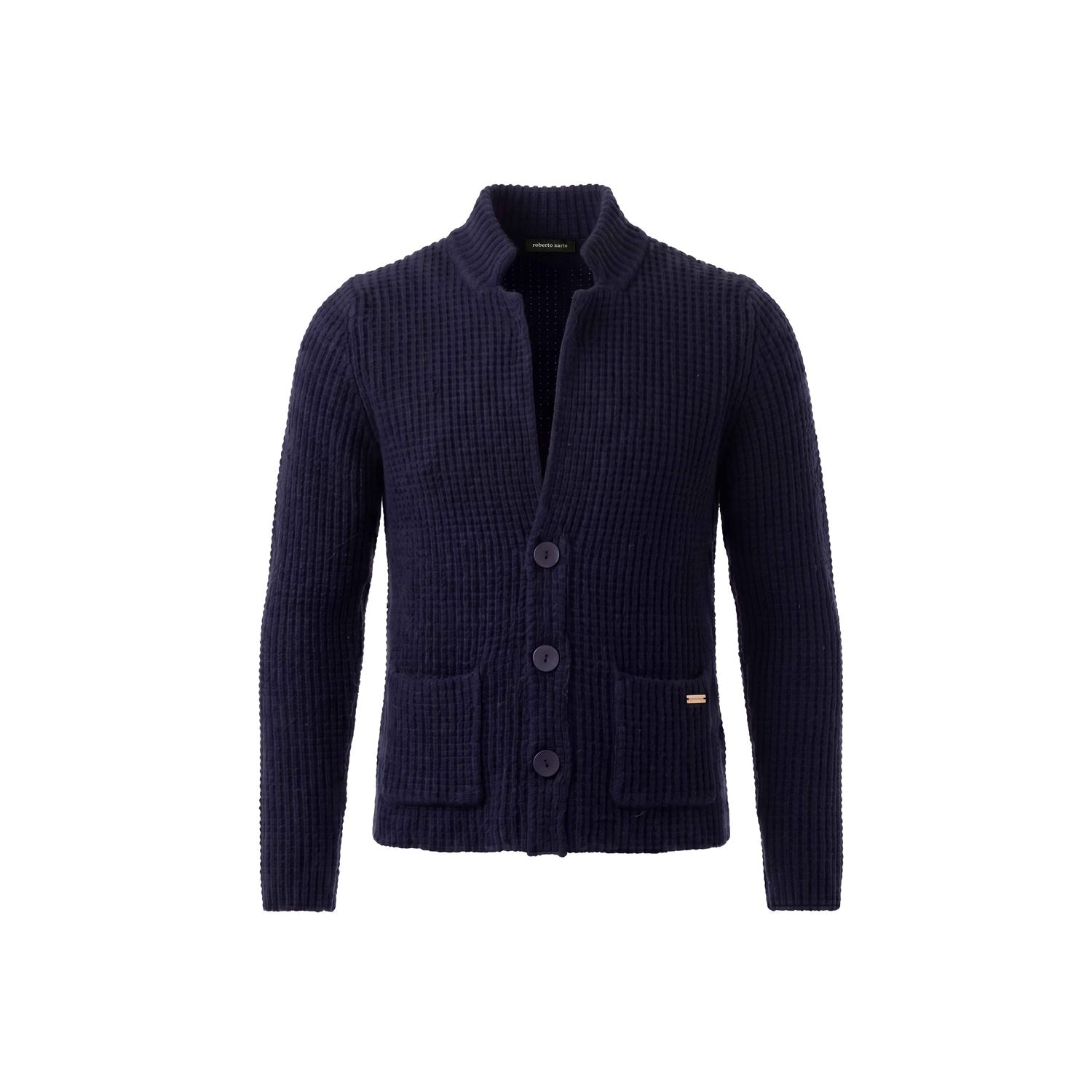 Vest ronde hals opstaand