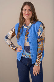 Vest ronde hals mouwloos