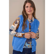 Vest ronde hals mouwloos