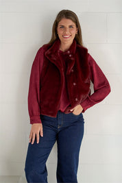 Gilet fake fur