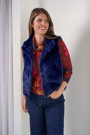 Gilet fake fur