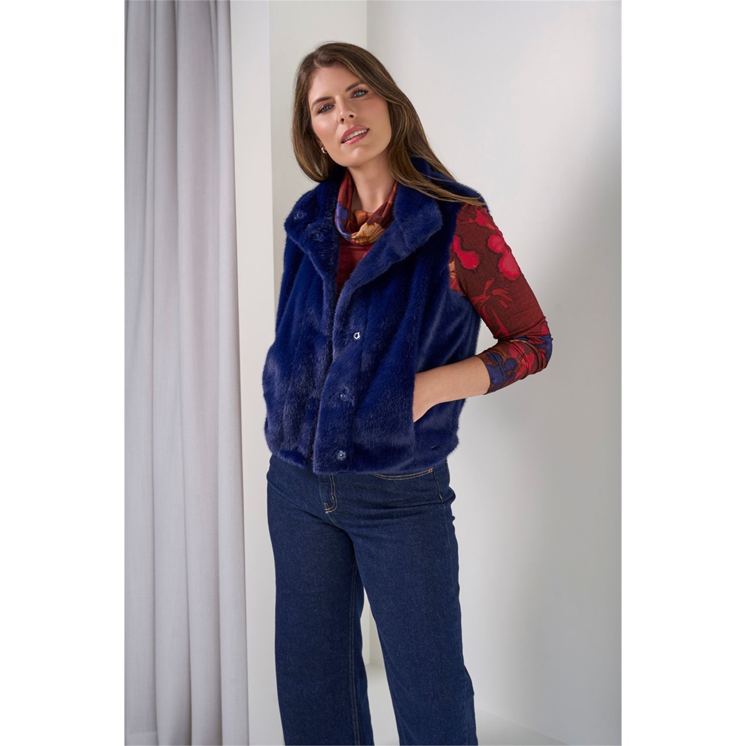 Gilet fake fur