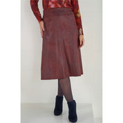 Rok fake leather