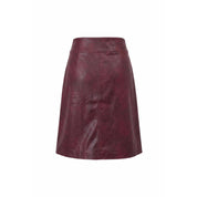 Rok fake leather